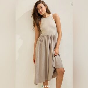 Aerie Ribbed At The Barre Dress